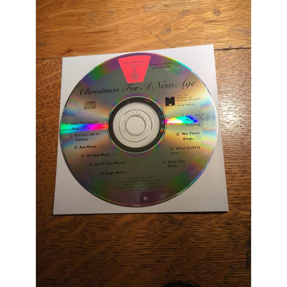 Christmas for a New Age CD Christmas Classics listeners choice Disc Only